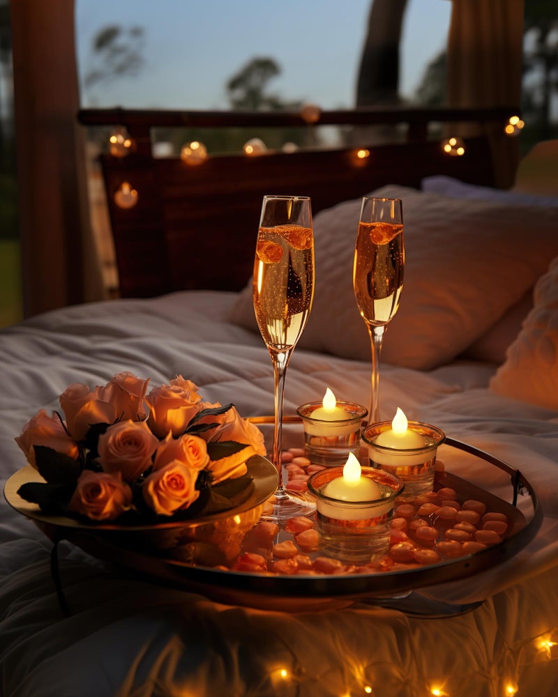 Homemory 36 Pack Flameless Floating Candles, Warm White Led Flickering Tealight Candles in Bulk, Decor for Wedding, Party, Centerpiece, Pool, Christmas - Image 4